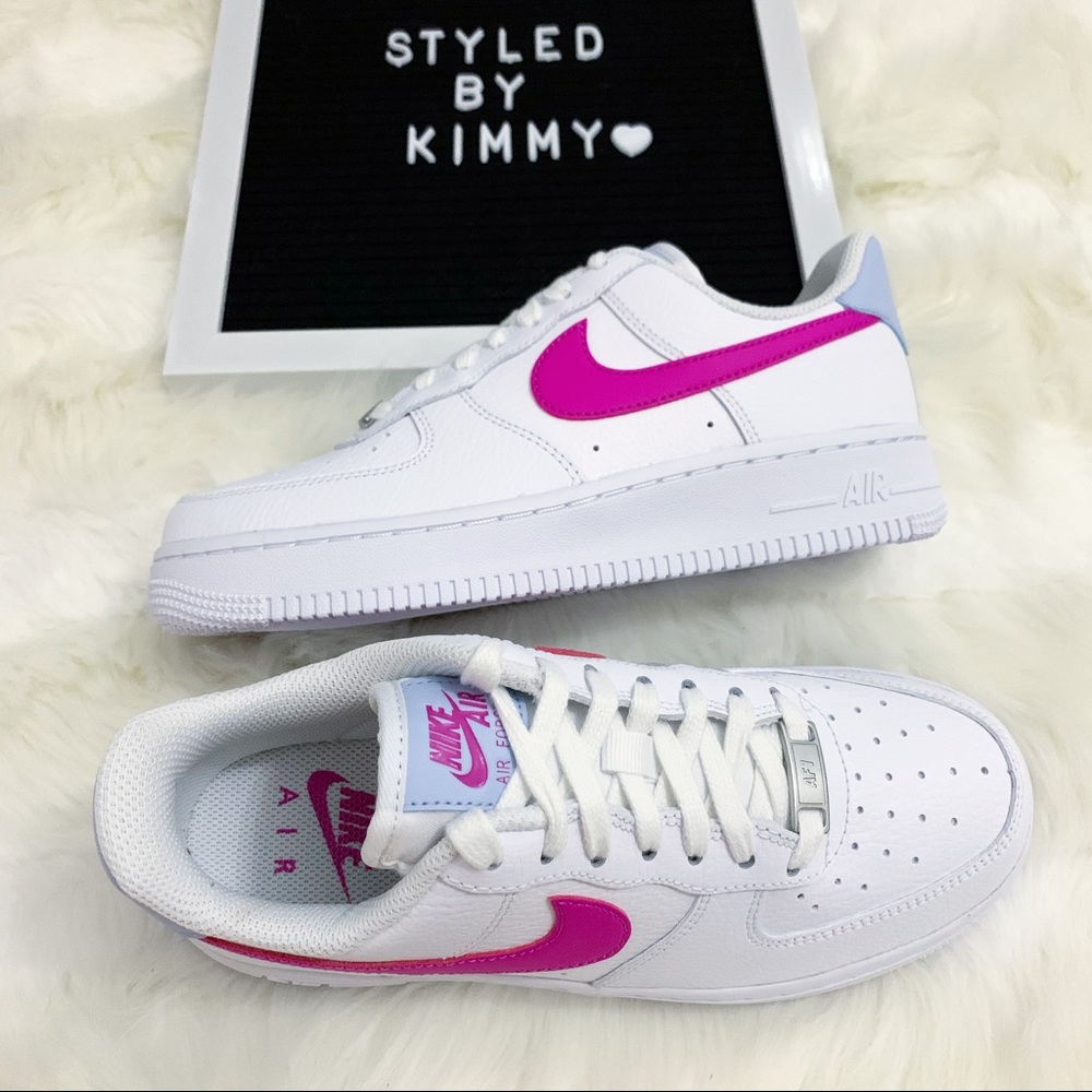 🌸 NIKE Women Air Force 1 AF1 Sneakers Shoes - Picture 3 of 14